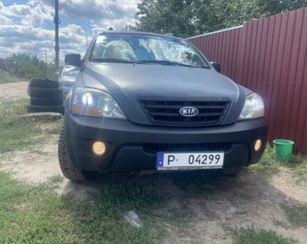 Синий Киа Соренто, объемом двигателя 2.5 л и пробегом 415 тыс. км за 4800 $, фото 1 на Automoto.ua
