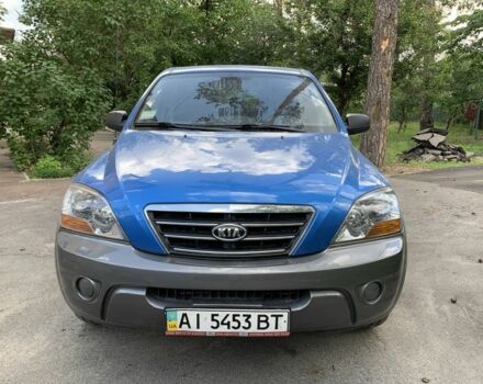 Синий Киа Соренто, объемом двигателя 2.5 л и пробегом 183 тыс. км за 7500 $, фото 1 на Automoto.ua