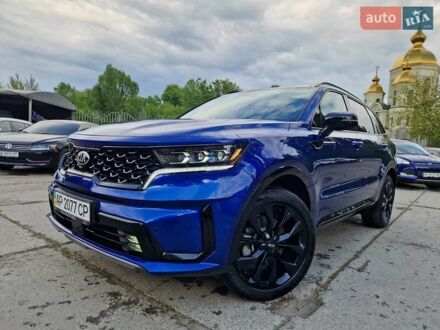 Киа Соренто 2021 в Днепре (Днепропетровске) на Automoto.ua Синий Киа Соренто, объемом двигателя 2.5 л и пробегом 55 тыс. км за 29500 $, фото 1 на Automoto.ua