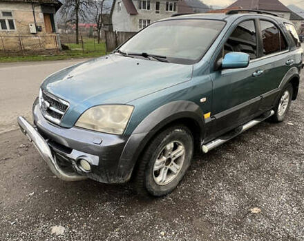 Зеленый Киа Соренто, объемом двигателя 2.5 л и пробегом 400 тыс. км за 5800 $, фото 3 на Automoto.ua
