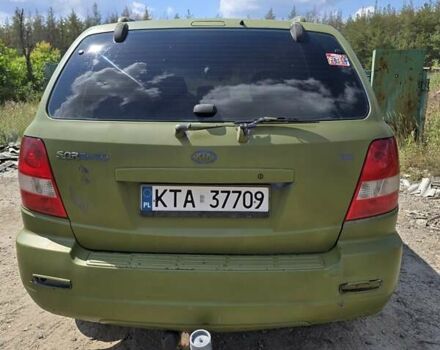 Зеленый Киа Соренто, объемом двигателя 2.5 л и пробегом 301 тыс. км за 3500 $, фото 5 на Automoto.ua