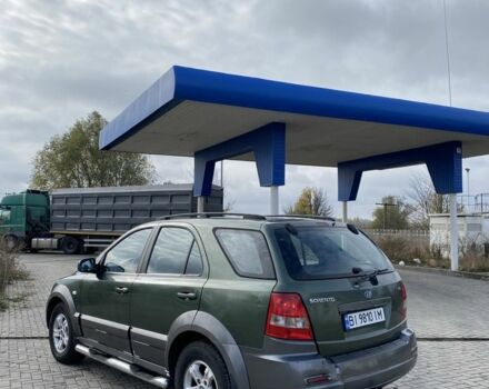 Зеленый Киа Соренто, объемом двигателя 2.5 л и пробегом 444 тыс. км за 4600 $, фото 4 на Automoto.ua