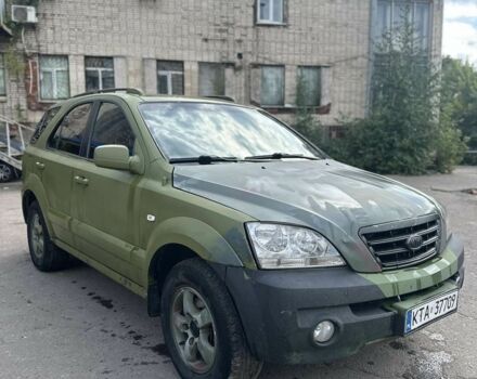 Зеленый Киа Соренто, объемом двигателя 2.5 л и пробегом 333 тыс. км за 3500 $, фото 7 на Automoto.ua