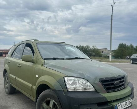 Зеленый Киа Соренто, объемом двигателя 2.5 л и пробегом 333 тыс. км за 3500 $, фото 1 на Automoto.ua