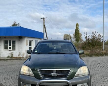 Зеленый Киа Соренто, объемом двигателя 2.5 л и пробегом 444 тыс. км за 4600 $, фото 1 на Automoto.ua