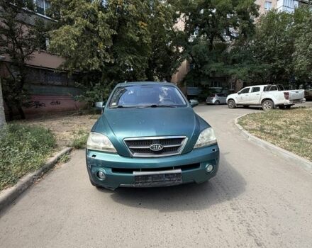 Зеленый Киа Соренто, объемом двигателя 2.5 л и пробегом 288 тыс. км за 2600 $, фото 1 на Automoto.ua