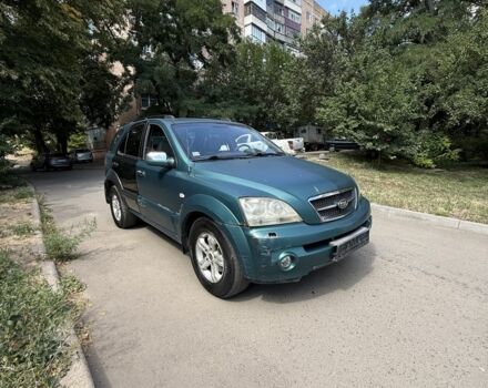 Зеленый Киа Соренто, объемом двигателя 2.5 л и пробегом 288 тыс. км за 2600 $, фото 2 на Automoto.ua