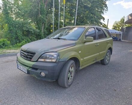 Зеленый Киа Соренто, объемом двигателя 2.5 л и пробегом 333 тыс. км за 3500 $, фото 2 на Automoto.ua