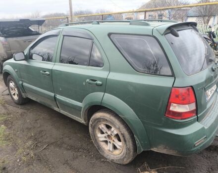 Зеленый Киа Соренто, объемом двигателя 2.5 л и пробегом 255 тыс. км за 1500 $, фото 1 на Automoto.ua