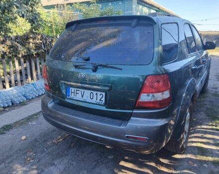 Киа Соренто 2005 в Чугуеве на Automoto.ua Зеленый Киа Соренто, объемом двигателя 2.5 л и пробегом 286 тыс. км за 4423 $, фото 3 на Automoto.ua