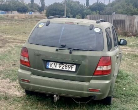 Зеленый Киа Соренто, объемом двигателя 2.5 л и пробегом 260 тыс. км за 3000 $, фото 2 на Automoto.ua