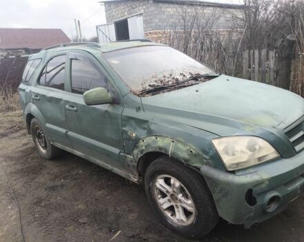 Зеленый Киа Соренто, объемом двигателя 2.5 л и пробегом 255 тыс. км за 1500 $, фото 4 на Automoto.ua