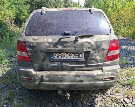 Зеленый Киа Соренто, объемом двигателя 2.5 л и пробегом 270 тыс. км за 3700 $, фото 4 на Automoto.ua