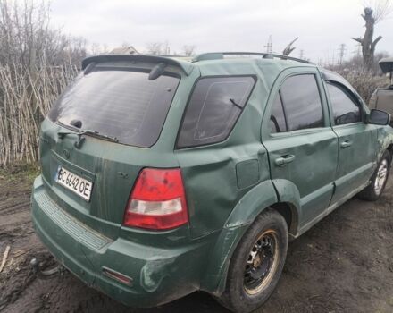 Зеленый Киа Соренто, объемом двигателя 2.5 л и пробегом 255 тыс. км за 1500 $, фото 2 на Automoto.ua