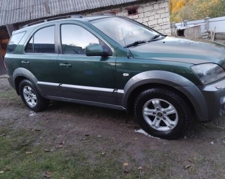 Киа Соренто 2005 в Чугуеве на Automoto.ua Зеленый Киа Соренто, объемом двигателя 2.5 л и пробегом 286 тыс. км за 4423 $, фото 1 на Automoto.ua
