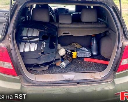 Зеленый Киа Соренто, объемом двигателя 2.5 л и пробегом 260 тыс. км за 3000 $, фото 5 на Automoto.ua