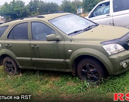 Зеленый Киа Соренто, объемом двигателя 2.5 л и пробегом 260 тыс. км за 3000 $, фото 1 на Automoto.ua