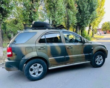 Зеленый Киа Соренто, объемом двигателя 2.5 л и пробегом 280 тыс. км за 3587 $, фото 9 на Automoto.ua