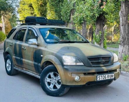 Зеленый Киа Соренто, объемом двигателя 2.5 л и пробегом 280 тыс. км за 3587 $, фото 1 на Automoto.ua