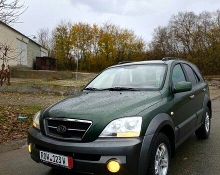 Зеленый Киа Соренто, объемом двигателя 2.5 л и пробегом 278 тыс. км за 4500 $, фото 1 на Automoto.ua