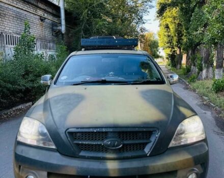 Зеленый Киа Соренто, объемом двигателя 2.5 л и пробегом 280 тыс. км за 3587 $, фото 2 на Automoto.ua