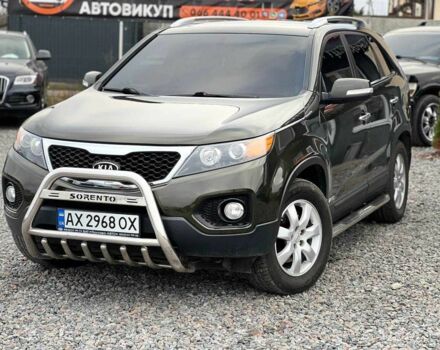 Зеленый Киа Соренто, объемом двигателя 2.4 л и пробегом 206 тыс. км за 10500 $, фото 1 на Automoto.ua