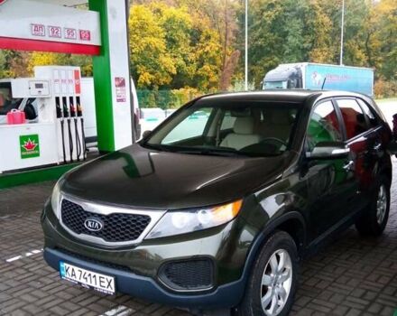 Зеленый Киа Соренто, объемом двигателя 2.4 л и пробегом 359 тыс. км за 10000 $, фото 3 на Automoto.ua