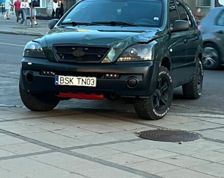 Зеленый Киа Соренто, объемом двигателя 2.5 л и пробегом 295 тыс. км за 4141 $, фото 1 на Automoto.ua