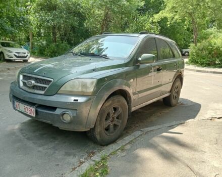 Зеленый Киа Соренто, объемом двигателя 2.5 л и пробегом 400 тыс. км за 1000 $, фото 1 на Automoto.ua