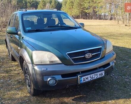 Зеленый Киа Соренто, объемом двигателя 2.5 л и пробегом 250 тыс. км за 5100 $, фото 1 на Automoto.ua