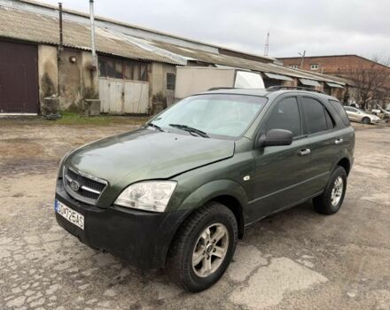 Зеленый Киа Соренто, объемом двигателя 2.5 л и пробегом 256 тыс. км за 3400 $, фото 1 на Automoto.ua