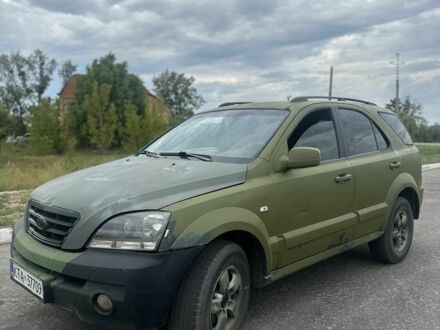 Киа Соренто 2004 в Изюме на Automoto.ua Зеленый Киа Соренто, объемом двигателя 2.5 л и пробегом 333 тыс. км за 3600 $, фото 1 на Automoto.ua
