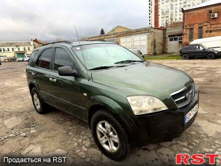 Зеленый Киа Соренто, объемом двигателя 2.5 л и пробегом 256 тыс. км за 3400 $, фото 1 на Automoto.ua