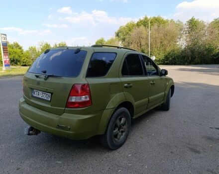 Зеленый Киа Соренто, объемом двигателя 2.5 л и пробегом 333 тыс. км за 3500 $, фото 1 на Automoto.ua