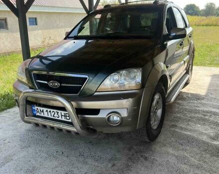 Зеленый Киа Соренто, объемом двигателя 3.5 л и пробегом 240 тыс. км за 6000 $, фото 1 на Automoto.ua