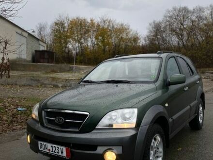 Зеленый Киа Соренто, объемом двигателя 2.5 л и пробегом 278 тыс. км за 4500 $, фото 1 на Automoto.ua