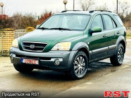Зеленый Киа Соренто, объемом двигателя 2.5 л и пробегом 234 тыс. км за 4350 $, фото 1 на Automoto.ua