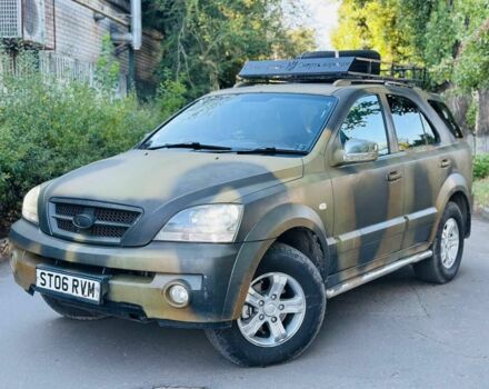 Зеленый Киа Соренто, объемом двигателя 2.5 л и пробегом 280 тыс. км за 3587 $, фото 1 на Automoto.ua