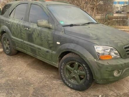 Зеленый Киа Соренто, объемом двигателя 2.5 л и пробегом 410 тыс. км за 4500 $, фото 1 на Automoto.ua