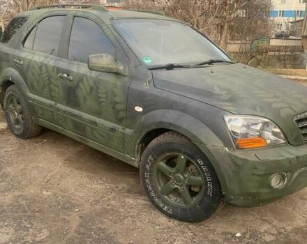 Зеленый Киа Соренто, объемом двигателя 2.5 л и пробегом 410 тыс. км за 4500 $, фото 1 на Automoto.ua