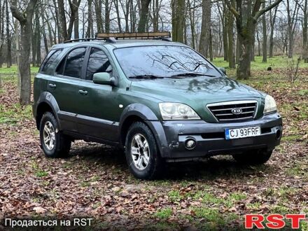 Зеленый Киа Соренто, объемом двигателя 2.5 л и пробегом 246 тыс. км за 2999 $, фото 1 на Automoto.ua