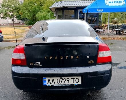 Черный Киа Спектра, объемом двигателя 1.8 л и пробегом 0 тыс. км за 1500 $, фото 3 на Automoto.ua