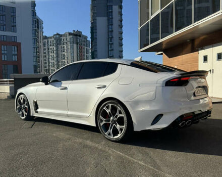 Белый Киа Stinger, объемом двигателя 3.34 л и пробегом 110 тыс. км за 25000 $, фото 1 на Automoto.ua