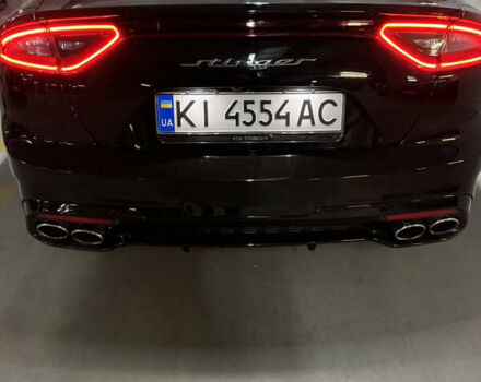 Черный Киа Stinger, объемом двигателя 2 л и пробегом 57 тыс. км за 17500 $, фото 7 на Automoto.ua