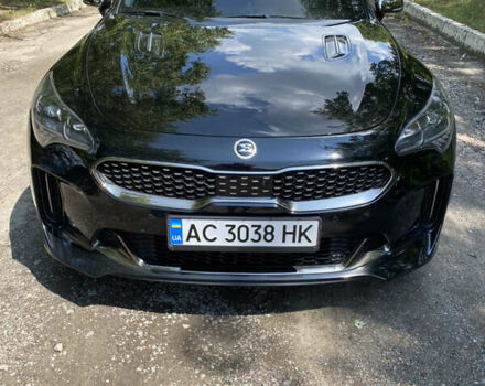 Черный Киа Stinger, объемом двигателя 2.2 л и пробегом 116 тыс. км за 25000 $, фото 1 на Automoto.ua