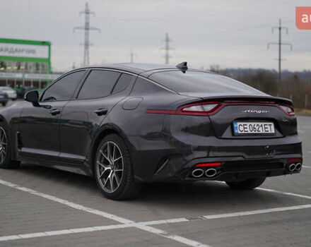 Черный Киа Stinger, объемом двигателя 2 л и пробегом 51 тыс. км за 22900 $, фото 4 на Automoto.ua