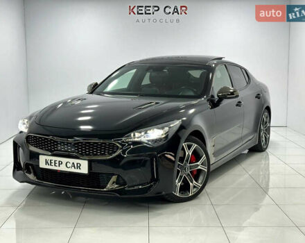 Черный Киа Stinger, объемом двигателя 3.34 л и пробегом 55 тыс. км за 25999 $, фото 1 на Automoto.ua