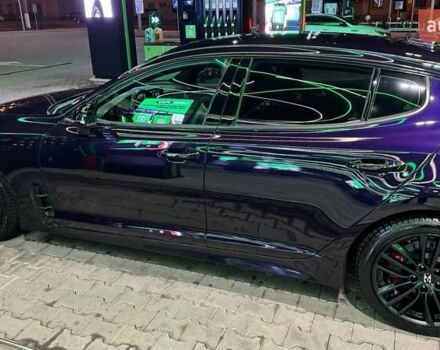 Фиолетовый Киа Stinger, объемом двигателя 2 л и пробегом 65 тыс. км за 19900 $, фото 3 на Automoto.ua