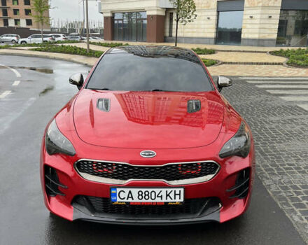 Красный Киа Stinger, объемом двигателя 3.34 л и пробегом 145 тыс. км за 26200 $, фото 1 на Automoto.ua