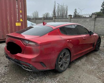 Красный Киа Stinger, объемом двигателя 3.3 л и пробегом 80 тыс. км за 10000 $, фото 2 на Automoto.ua